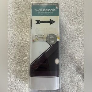 Wall Decals Arrows Peel & Stick - 2 (11.75”x 24”) Sheets New in Package
